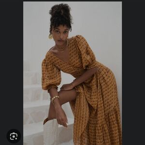 Daughters of India Mustard Dress